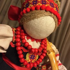 Кукла в русско-народном костюме (масленица)