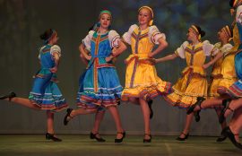 АНТ «Фантазия» — русско-народный костюм, танец «Перепляс»
